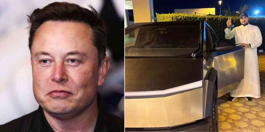 Elon Musk reply goes viral, Reacts to Saudi prince’s photo with Cybertruck