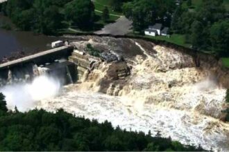 Rapidan Dam Blue Earth County flood Emergency