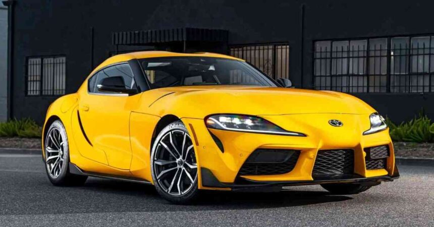 Four-Cylinder Supra Discontinued