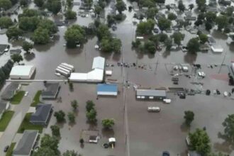 Iowa Floods Prompt Helicopter Rescues